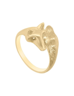 Anillo de zorro Fianelli Zorrito 14 k de oro brillante