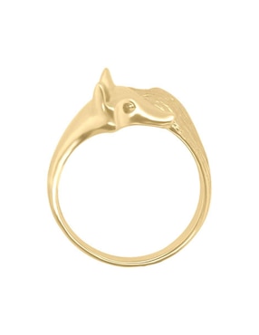 Anillo de zorro Fianelli Zorrito 14 k de oro brillante