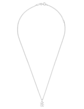 Collar con dije Tous Icon Metal de plata P 925