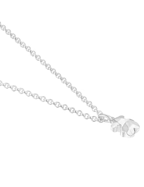 Collar con dije Tous Icon Metal de plata P 925