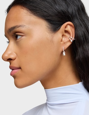 Aretes de oso Oso Tous de plata P 925 con acabado brillante