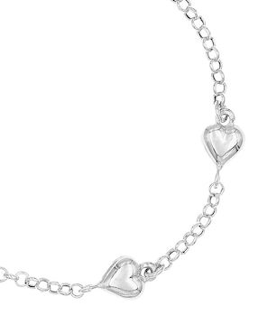 Brazalete Silvex Spa de plata P 925 con acabado baño rodio