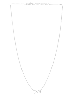 Collar de infinito Silvex Spa de plata P 925