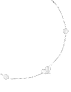 Brazalete Silvex Spa de plata P 925 con acabado baño rodio