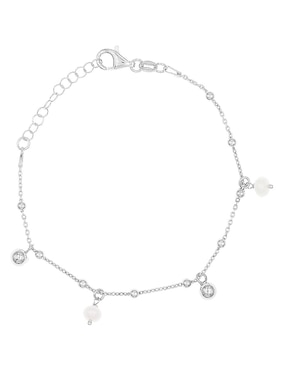 Pulsera Silvex Spa de plata P 925 con acabado baño rodio