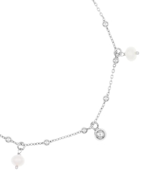 Pulsera Silvex Spa de plata P 925 con acabado baño rodio