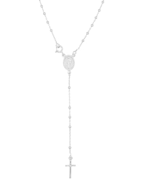 Collar virgen maria y jesus Silvex Spa de plata P 925