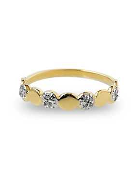 Anillo Argo Joyeros 14 k de oro amarillo pulido