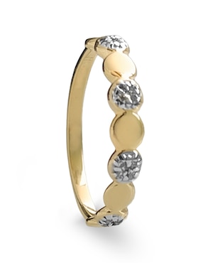 Anillo Argo Joyeros 14 k de oro amarillo pulido