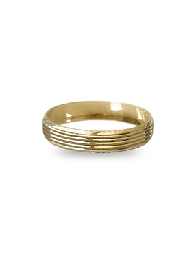Argolla de oro amarillo 14 k Argo Joyeros