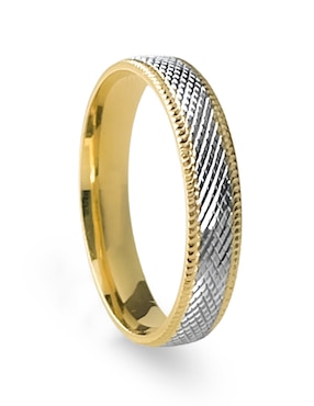Argolla de oro amarillo 14 k Argo Joyeros