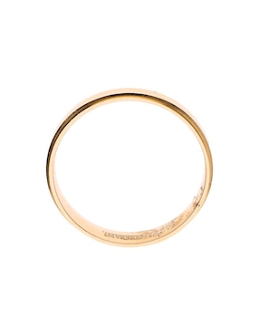 Argolla de oro amarillo 14 k Argo Joyeros