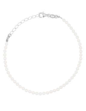 Brazalete Silvex Spa de plata P 925 con acabado baño rodio