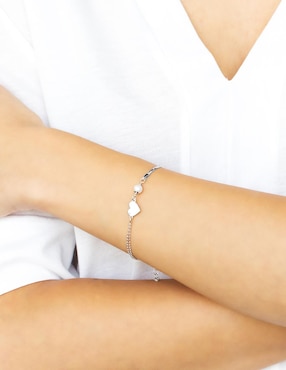 Brazalete Silvex Spa plata P 925 con acabado pulido
