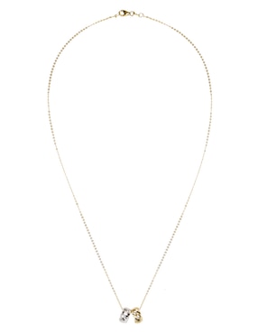 Collar con dije Riccardo Orsato de oro 14 K