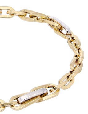 Pulsera Lusso de oro 14 K con acabado baño de oro