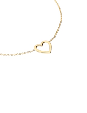 Pulsera Lusso de oro amarillo 14 K con acabado pulido