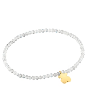 Pulsera Tous con labradorita p 925 Motivos con acabado brillante