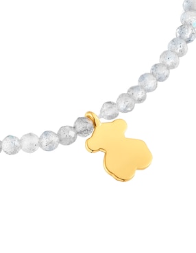 Pulsera Tous con labradorita p 925 Motivos con acabado brillante