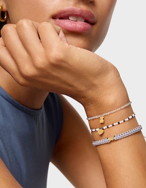 Pulsera Tous con labradorita p 925 Motivos con acabado brillante
