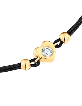 Pulsera Tous de oro amarillo 14 k Lili Motives Lgd con acabado brillante