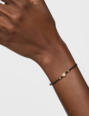 Pulsera Tous de oro amarillo 14 k Lili Motives Lgd con acabado brillante