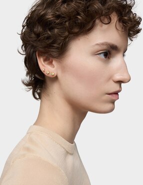Piercing de corazón Tous Lili Motives Lgd de oro 14 k con acabado brillante