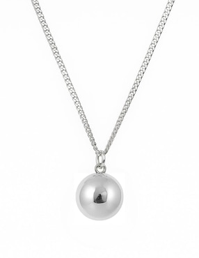 Collar con dije Aretize de plata P 925