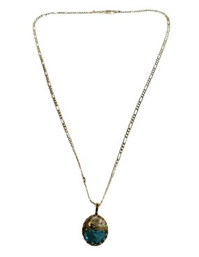 Collar con dije ballena Limerence By Claudia Herrera Marinos de oro laminado 14 K