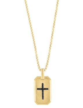 Collar con dije Effy de oro amarillo 14 K