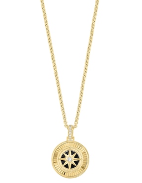 Collar con dije Effy de oro amarillo 14 K