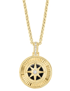 Collar con dije Effy de oro amarillo 14 K