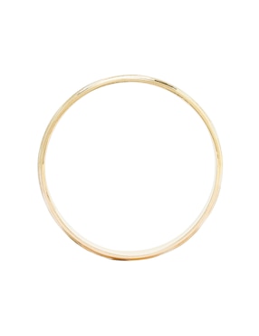 Argolla de oro amarillo 14 k D Cadena