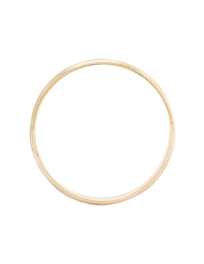 Argolla de oro amarillo 14 k D Cadena
