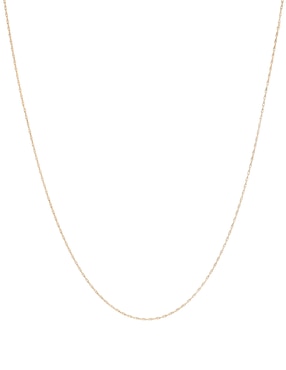 Collar D Cadena de oro 14 K