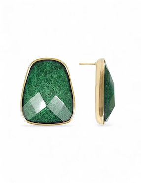 Collar, pulsera, anillo y aretes Og cristal