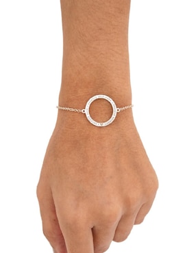 Pulsera Teresa Díaz Joyería Mexicana de plata P 925 Empowerment & Self-love con acabado brillante