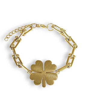 Collar, pulsera, anillo y aretes de trébol Og