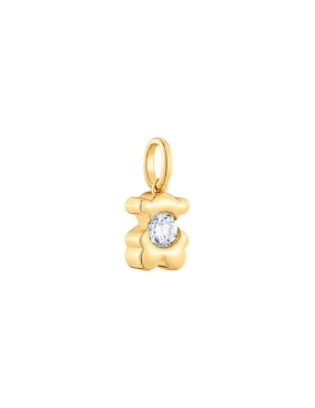 Dije de oso Tous lili motives lgd de oro amarillo 14 K diamante