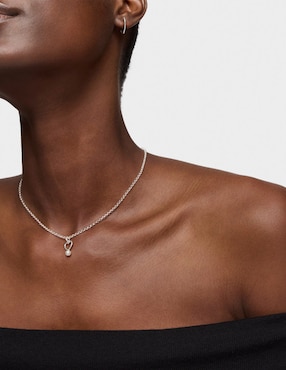 Dije de corazón Tous new silueta de plata P 925 perla
