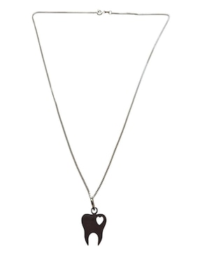 Collar con dije de muela Limerence By Claudia Herrera de plata P 925