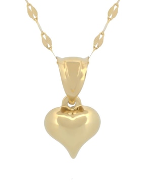 Collar de corazón Casa Del Anillo de oro 14 K