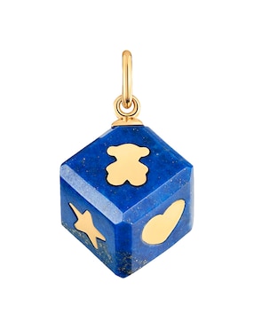 Dije de cubo Tous cube de oro amarillo 14 K