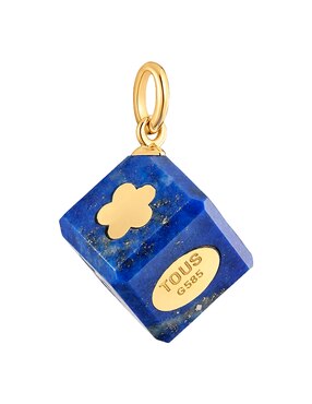 Dije de cubo Tous cube de oro amarillo 14 K