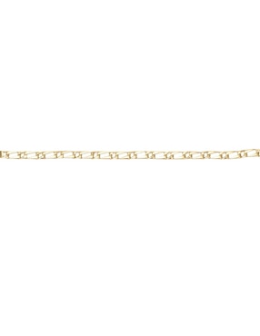 Pulsera Cristal Joyas de oro amarillo 14 K con acabado pulido