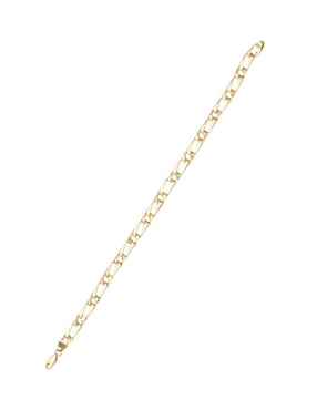 Pulsera Cristal Joyas de oro amarillo 14 K con acabado pulido
