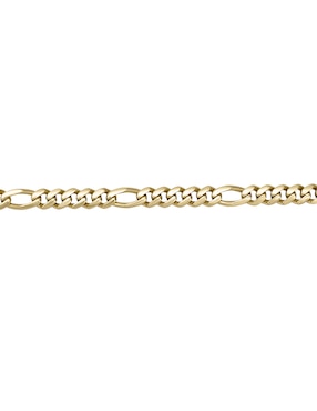 Pulsera Cristal Joyas de oro amarillo 14 k con acabado pulido