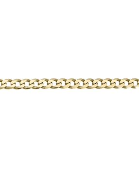 Pulsera Cristal Joyas de oro amarillo 14 k con acabado pulido