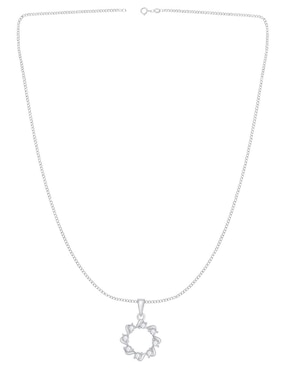 Collar Clepsidra de plata P 925