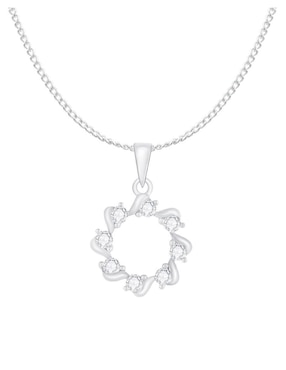 Collar Clepsidra de plata P 925